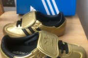 Adidas Samba LT W Gold Metallic Core Black UK 4.5 EU 37 1/3