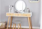 BRAND NEW Nordic Dressing Table Bedroom Dresser Small Apartment Modern Minimalist Vanity Dressing Tables Makeup Organizer Desk