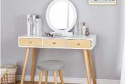 BRAND NEW Nordic Dressing Table Bedroom Dresser Small Apartment Modern Minimalist Vanity Dressing Tables Makeup Organizer Desk
