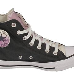 Grey with purple ombre Chuck Taylor All Star Converse High Tops