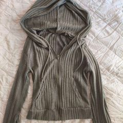 zipped hoodie