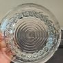 Vintage Pressed Glass Dessert Serving Bowls Pair Image 4