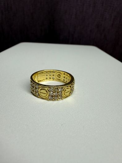 Inspired Love Ring with Natural Diamonds