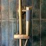 Shower Brushed Brass luxury thermostatic exposed shower set Image 6