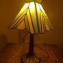 Beautiful Vintage Stained-glass Table Lamp Image 10