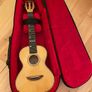 Mr. Mai all solid spruce and spalted maple tenor ukulele with deluxe case. NEW Image 7