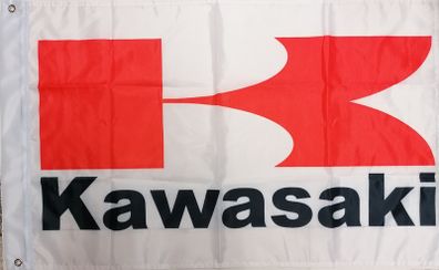 Kawasaki Flag 3ft x 2ft.