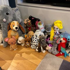 Collection of soft toys