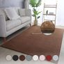 Living Room Rug, 240 x 340 cm, Natural Washable Short Pile Rugs, Plain Modern Design, Kitchen Rug, Washable, Non-Slip, Extra Soft, Fluffy Rugs Image 7