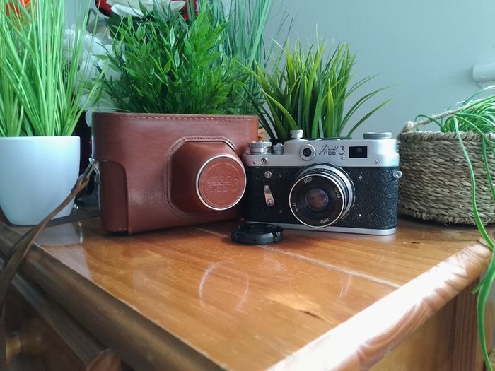FED-3 CLA Video Refurbished, USSR Soviet Union Russian 35mm Rangefinder, Serviced Mechanical Analog Manual Optic, 35mm Film Camera, 2134623