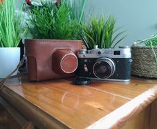 FED-3 CLA Video Refurbished, USSR Soviet Union Russian 35mm Rangefinder, Serviced Mechanical Analog Manual Optic, 35mm Film Camera, 2134623