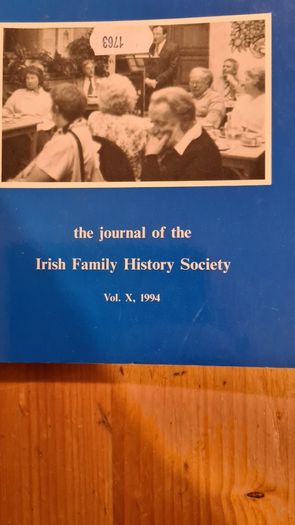 Irish Family History Journals Of The Irish Family History Society. See Photos For Years. All In Very Good Condition.