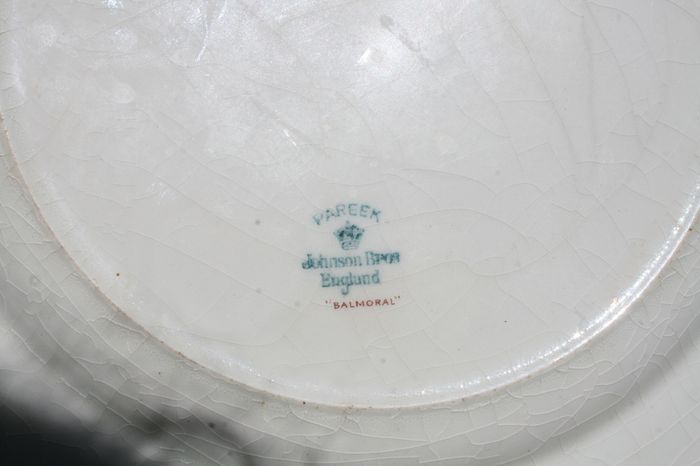 Vintage plate