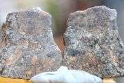 Meteorite 13.22 grams NWA 869 split in 2