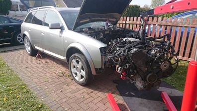 Audi a4 b6 1.9tdi engine 6 speed gearbox AVF engine LY7H colour allroad 2.5 v6 spoiler bumpers