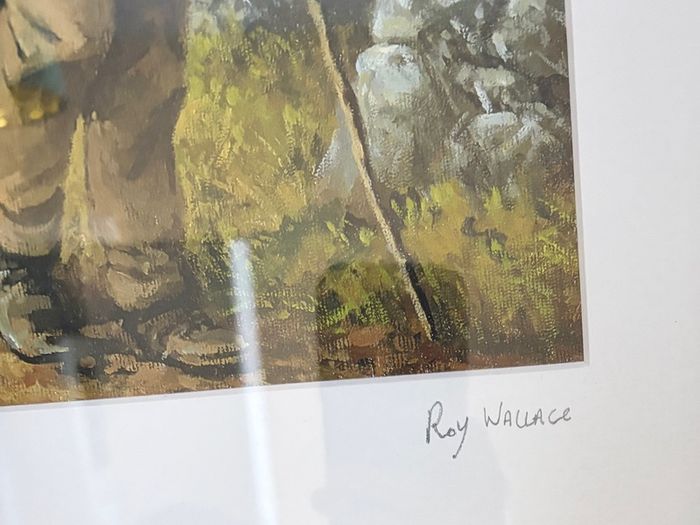 Water colour painting - Roy Wallace - Donegal Errigal