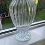 Newbridge Large Elegant 17.5" Wave Design Glass Vase as New Image 8