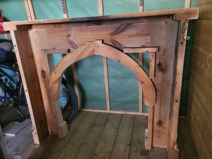 FREE Fireplace frame