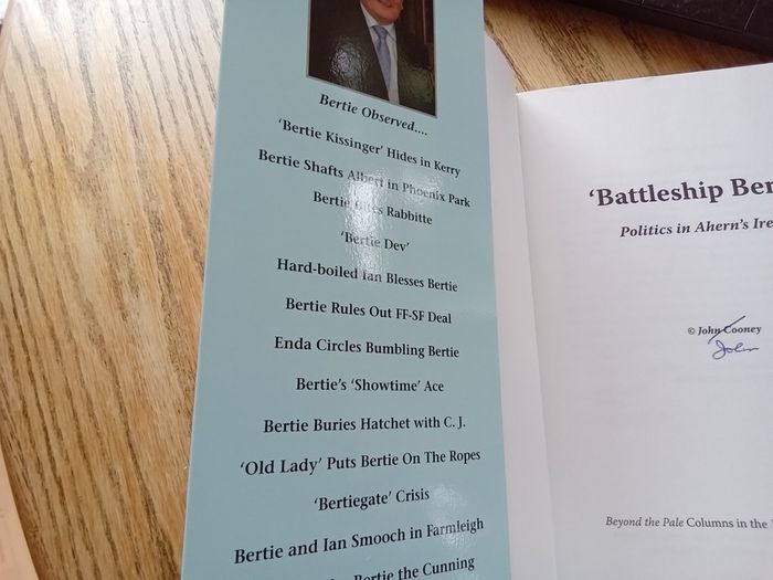 book Battleship Bertie signed by author