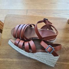 Jigsaw Wedge Sandals New