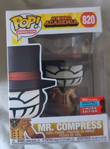 Funko Pop! Animation My Hero Academia #820 Mr. Compress 2020 Fall Convention