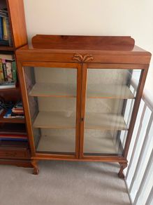Walnut cabinet in great condition