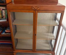 Walnut cabinet in great condition