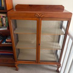Walnut cabinet in great condition