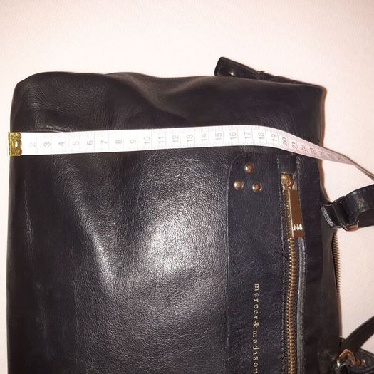 large leather handbag mercer & Madison