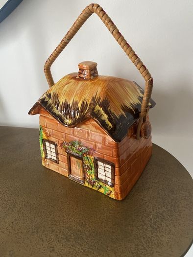 Antique Kensington China Biscuit Barrell