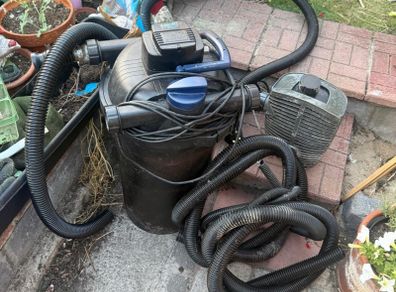 Pond Filter (Oase Filto Clear 20000) & Oase Pump