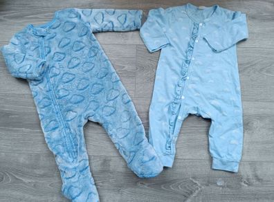Baby Romper and fleeced bodysuit 6-9m