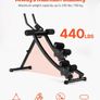 Heavy Duty Abdominal Training Machine Carbon Steel AB Trainer 200kg Capacity Image 3