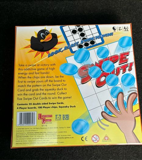 Brand New Unopened Swipe Out! Game