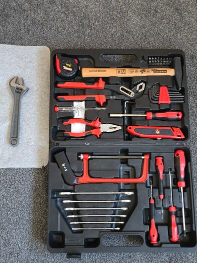 Various tools & carry box