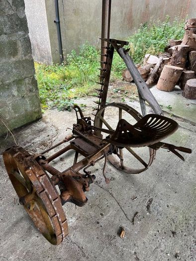 Vintage Pierce Horse-Drawn Finger Bar Mower