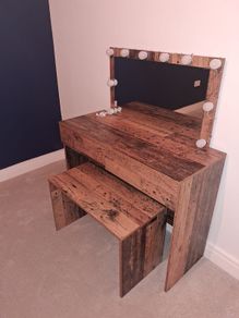 bedroom Table with Lights