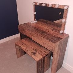 bedroom Table with Lights