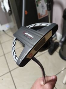 Odyssey white steel tri-ball srt putter