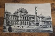 Vintage Postcard University at Liebenberg Memorial, Wien I., Austria - free standard postage