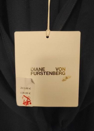 Diane Von Furstenberg Navy top