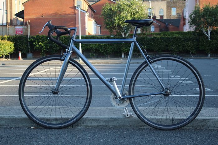 Silver single speed