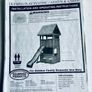 Selwood Olympia Wooden Playhouse, Slide and Climbing Wall Image 10