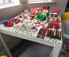 Large Vintage Lego Job Lot Bundle Bulk 70s 80s Rare