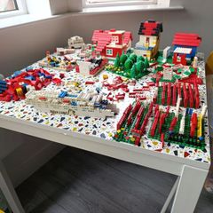 Large Vintage Lego Job Lot Bundle Bulk 70s 80s Rare