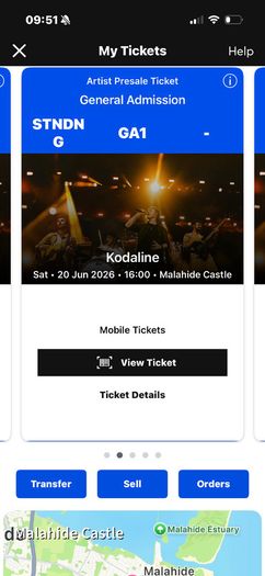 Kodaline Tickets