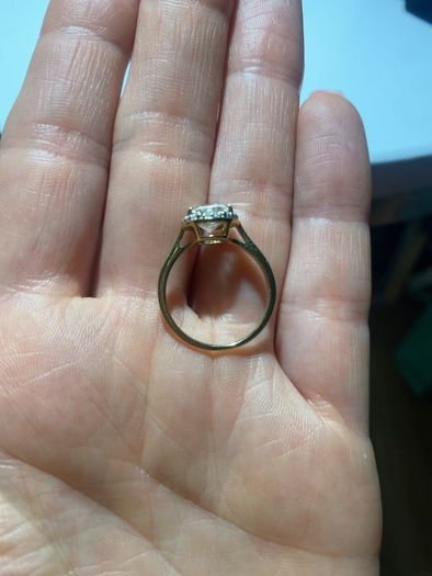 Morganite Ring 9ct Gold