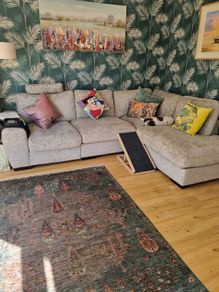 L shape couch