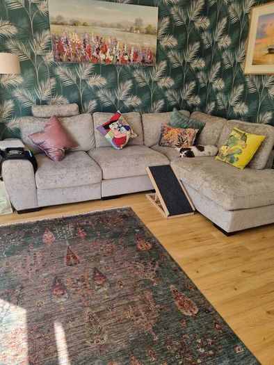 L shape couch