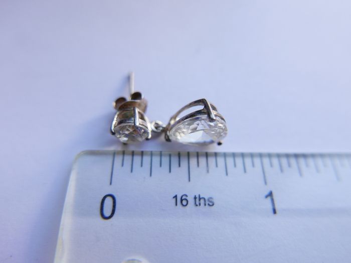 Sterling Silver 925 Drop & Dangle Earrings 3,8g